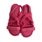 Papete Chanel Rosa Tecido Tam 38 BR