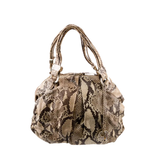 Bolsa Louboutin Couro Cobra
