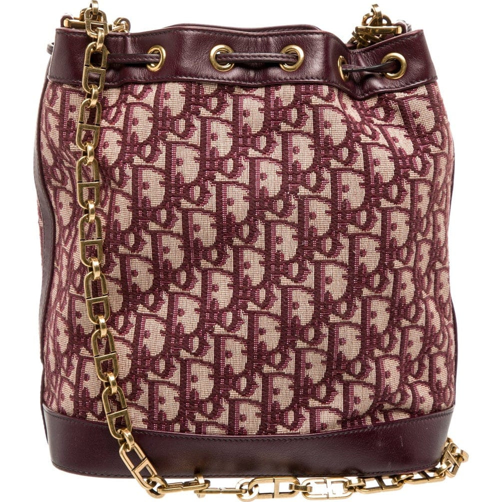 Bolsa Christian Dior Diorissimo Bucket Bag