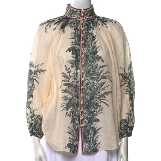 Blusa Zimmerman Bege Florida Tam 36 BR