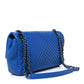 Bolsa Chanel Classic Double Flap Azul