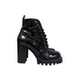 Bota Louis Vuitton De Salto Preta Tam 36 BR