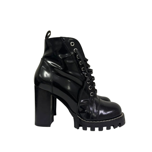 Bota Louis Vuitton De Salto Preta Tam 36 BR