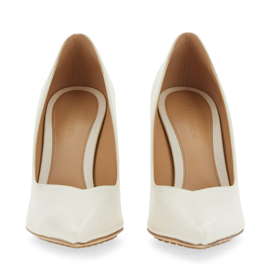 Scapin Bottega Veneta Off White Tam 38,5 Br