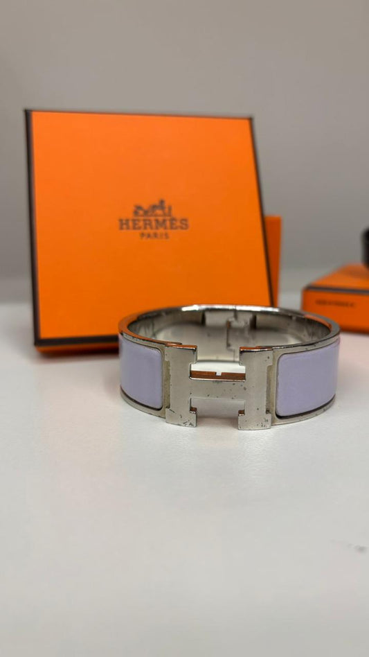 Pulseira Hermès Lilás Size M