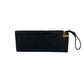 Clutch Valentino Couro Croco Preta