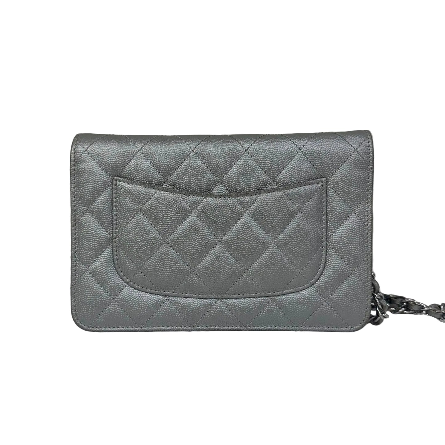 Bolsa Chanel WOC Prata