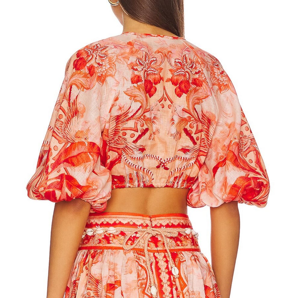 Conjunto Zimmerman Estampado Laranja TAM 40