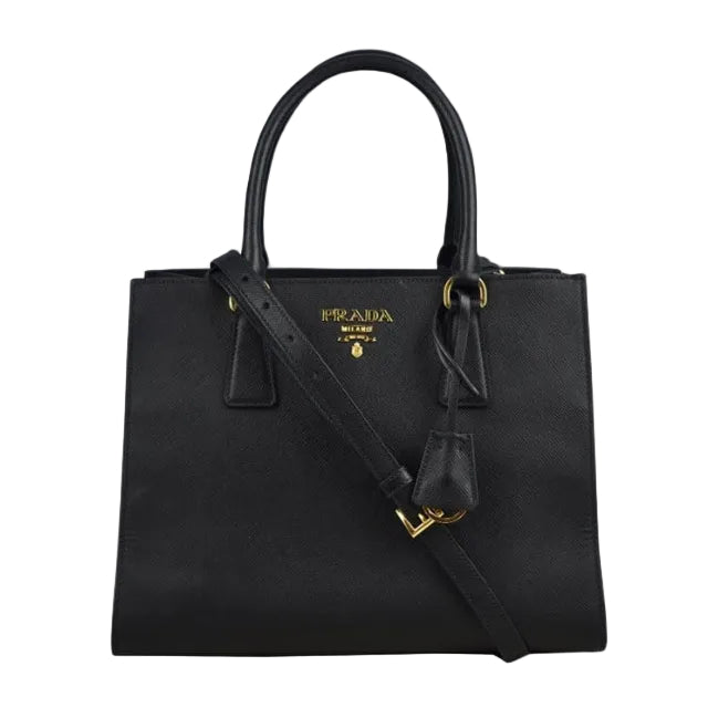 Bolsa Prada Saffiano Preta Tote