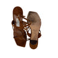Sandália Jimmy Choo Caramelo Camurça Tam 36,5 BR