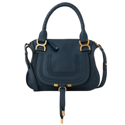 Bolsa Chloé Marcie Azul Pequena