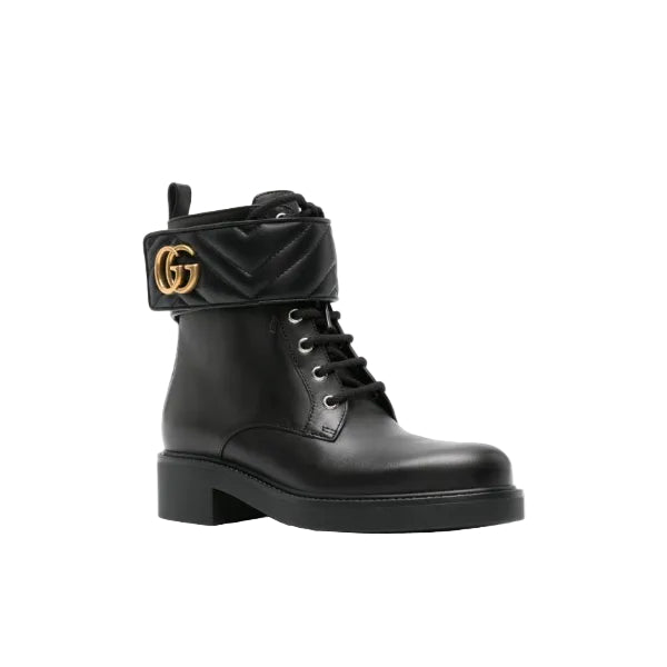 Bota Gucci Marmont Preta Tam 36,5 Br