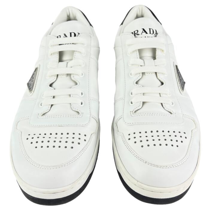 Tênis Prada Branco Detalhe Preto Tam 36 Br