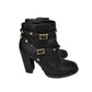 Bota Valentino Preta Studs Dourado Tam 36,5 BR
