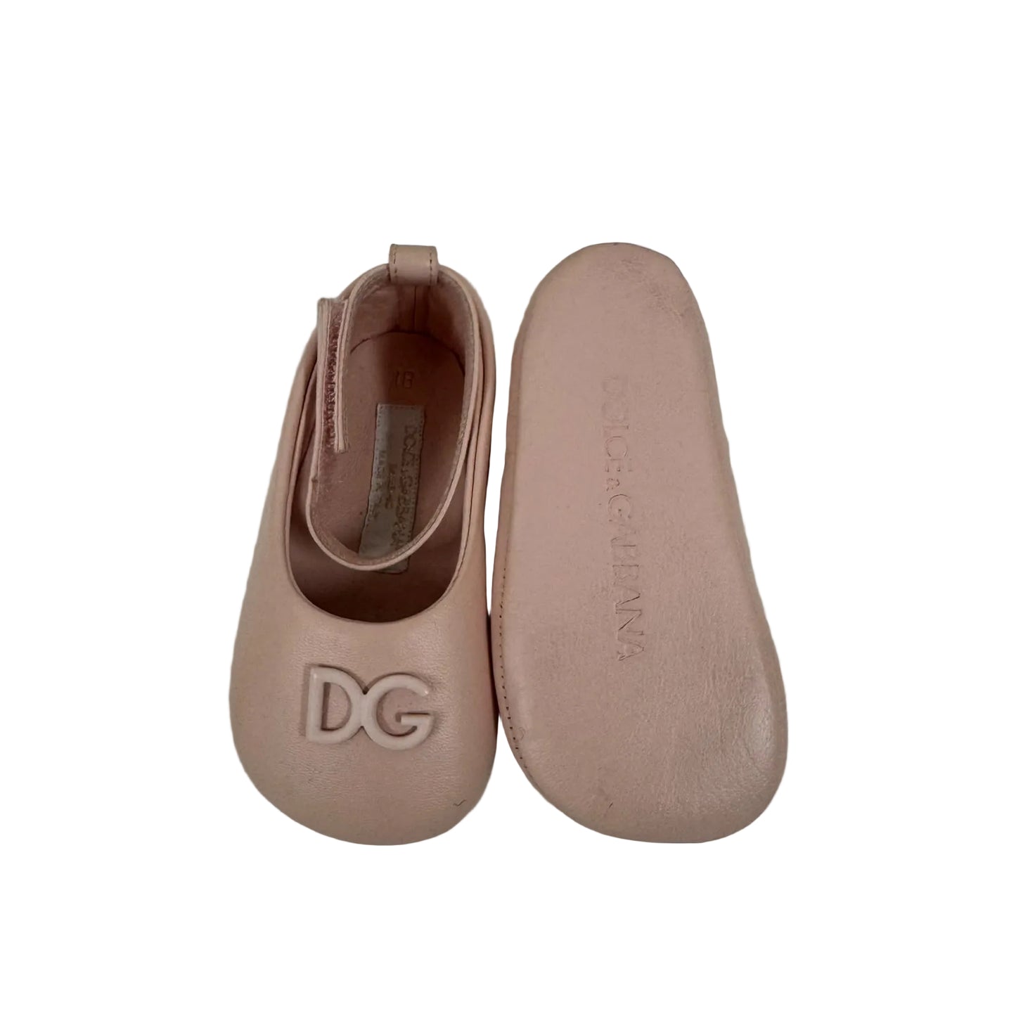 Sapatilha Dolce&Gabbana Rosa Infantil Tam 16 Br