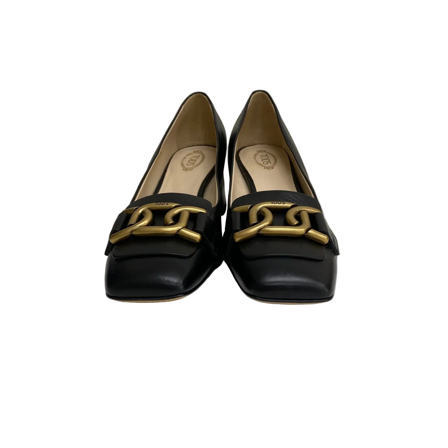 Sapato Tod's Couro Preto Tam 36,5 Br