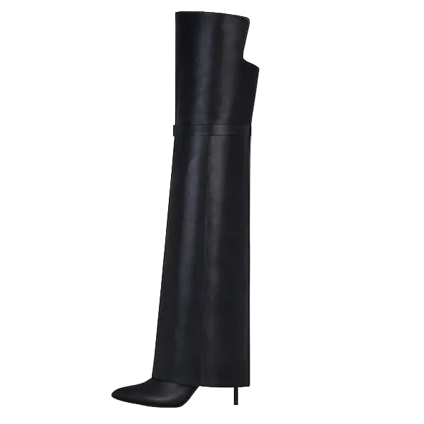 Bota Givenchy Cano Longo Preta Tam 38 Br