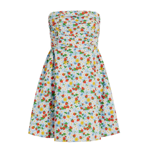 Vestido HVN Tomara Que Caia Morangos Tam 36 Br