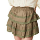 Saia LoveShackFancy Verde Tam P BR