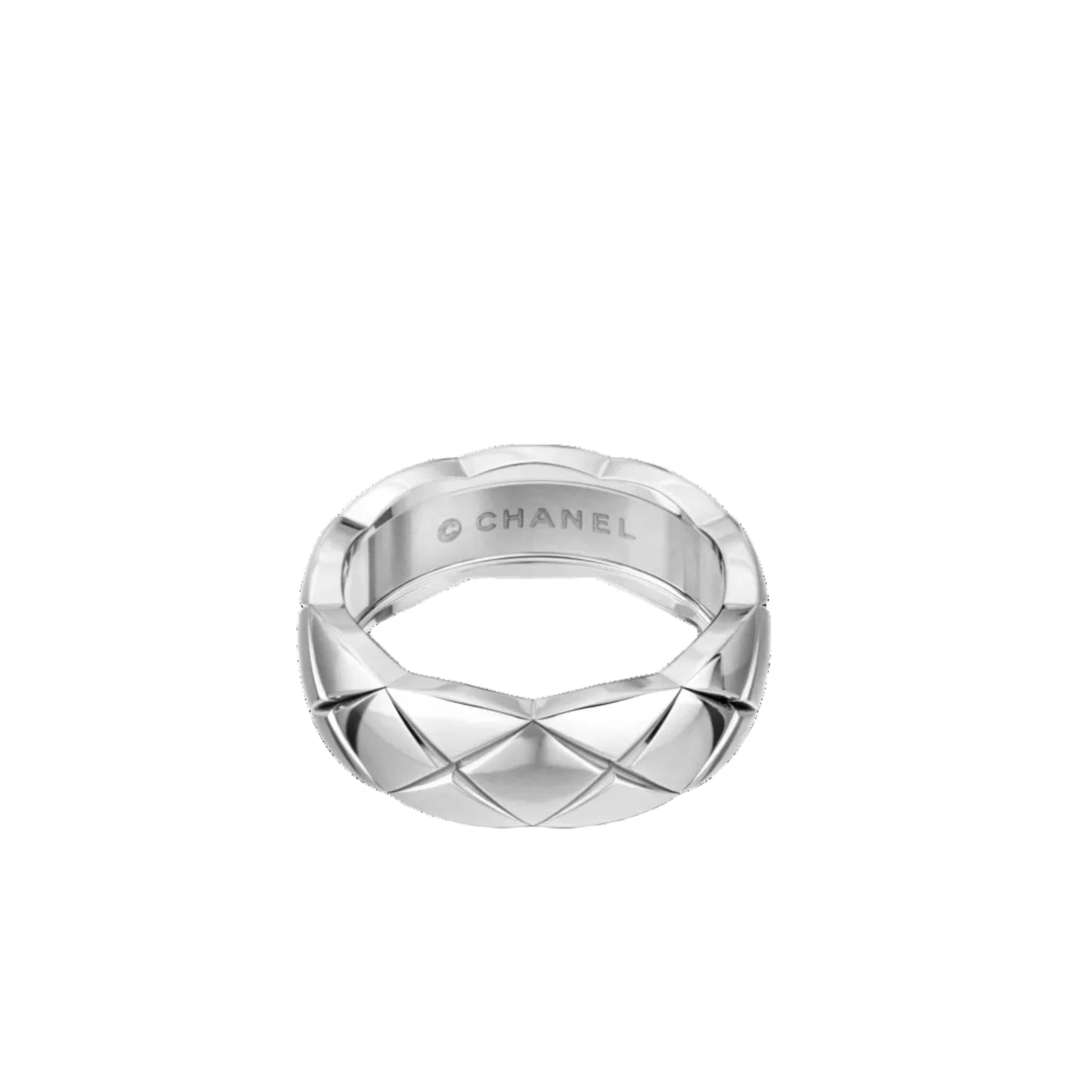 Aliança Chanel Coco Crush Ouro Branco