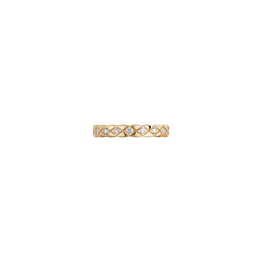 Aliança Chanel Coco Crush Ouro Beige