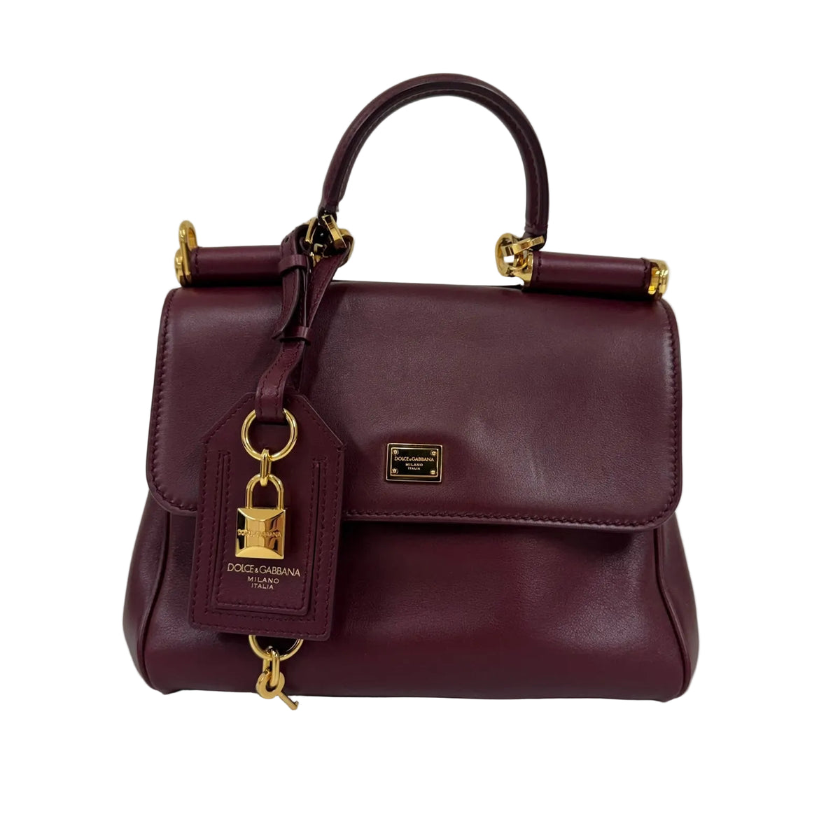 Bolsa Dolce & Gabbana Sicily Vinho