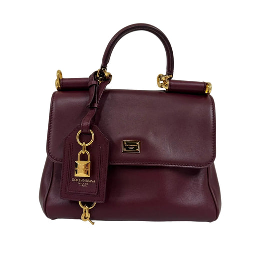 Bolsa Dolce & Gabbana Sicily Vinho