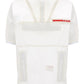 Jaqueta Prada Ripstop Hooded Branco Tam P BR