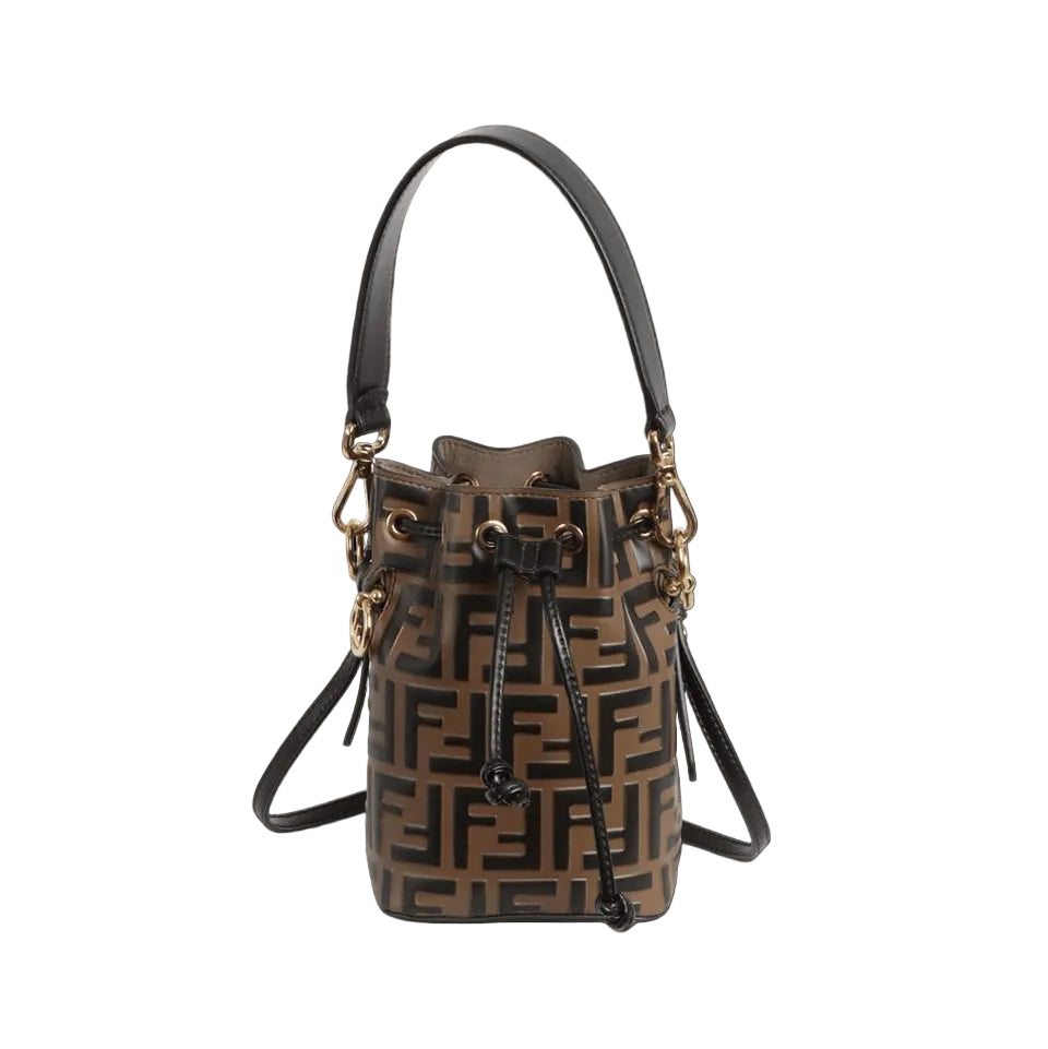 Bolsa Fendi MINI MON TRESOR BUCKET BAG