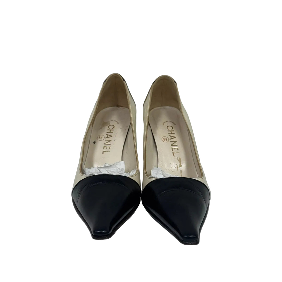 Scarpin Chanel Bicolor Tam 36,5 BR