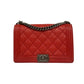 Bolsa Chanel Boy Vermelha Média