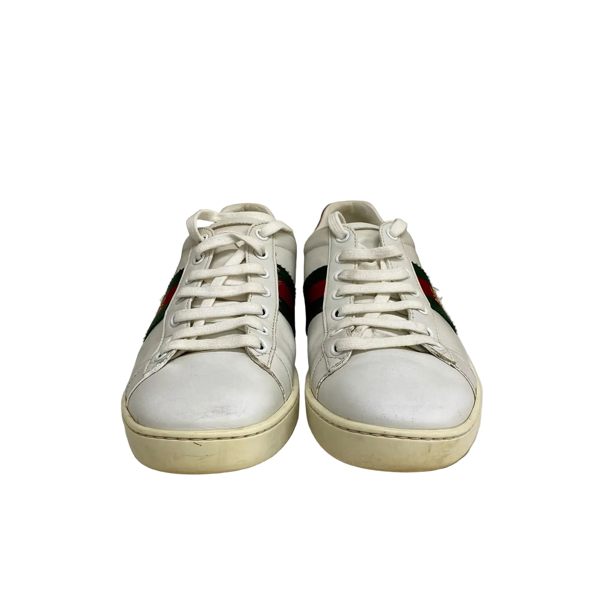 Tênis Gucci Branco Detalhe Abelha Tam 34,5 BR