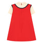 Vestido Gucci Azul e Vermelho Infantil Tam 6 Br