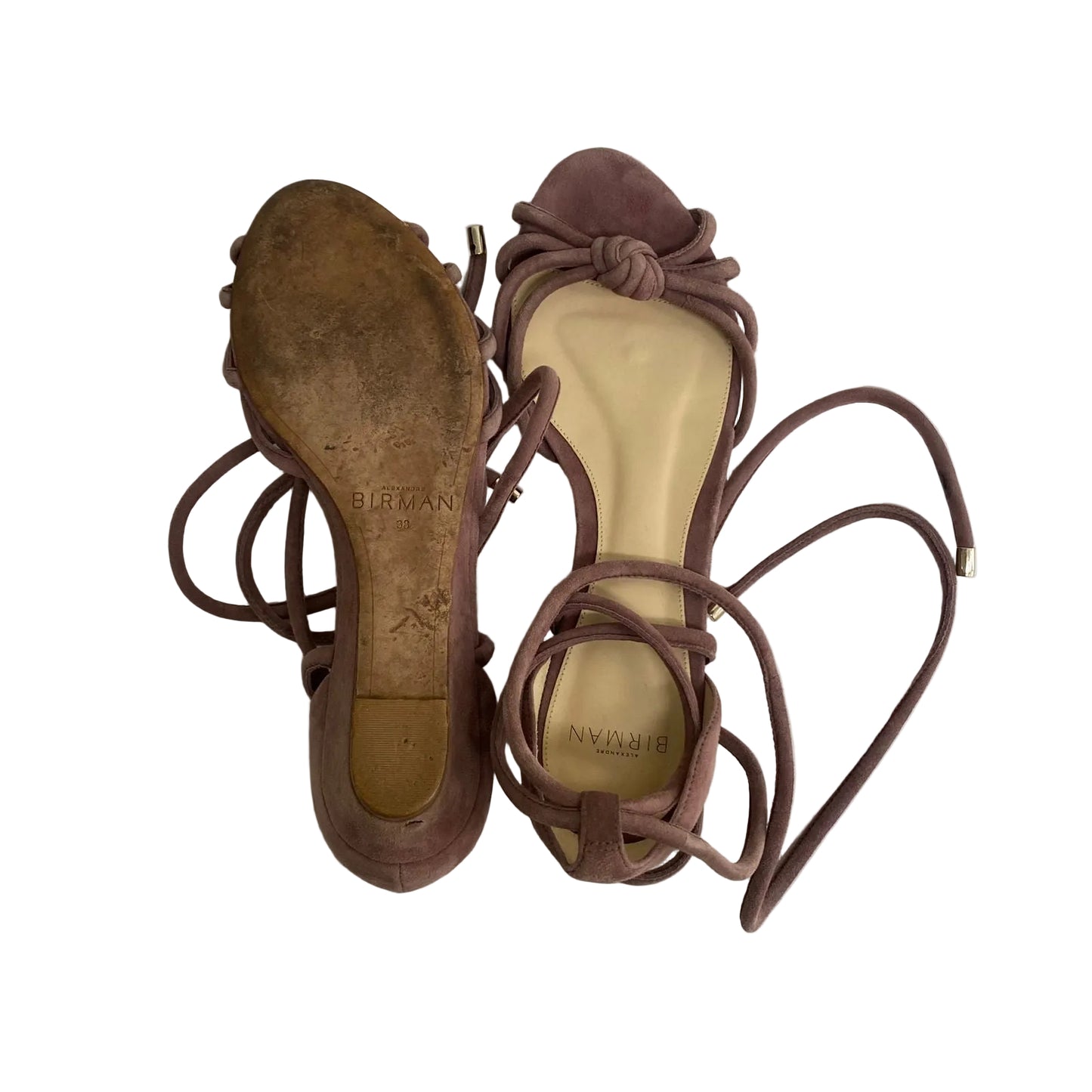Rasteira Alexandre Birman Roxa Tam 36 Br