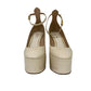 Sandália Valentino Off White Tam 35,5 Br