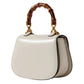 Bolsa Gucci Bamboo Top Handle Off White