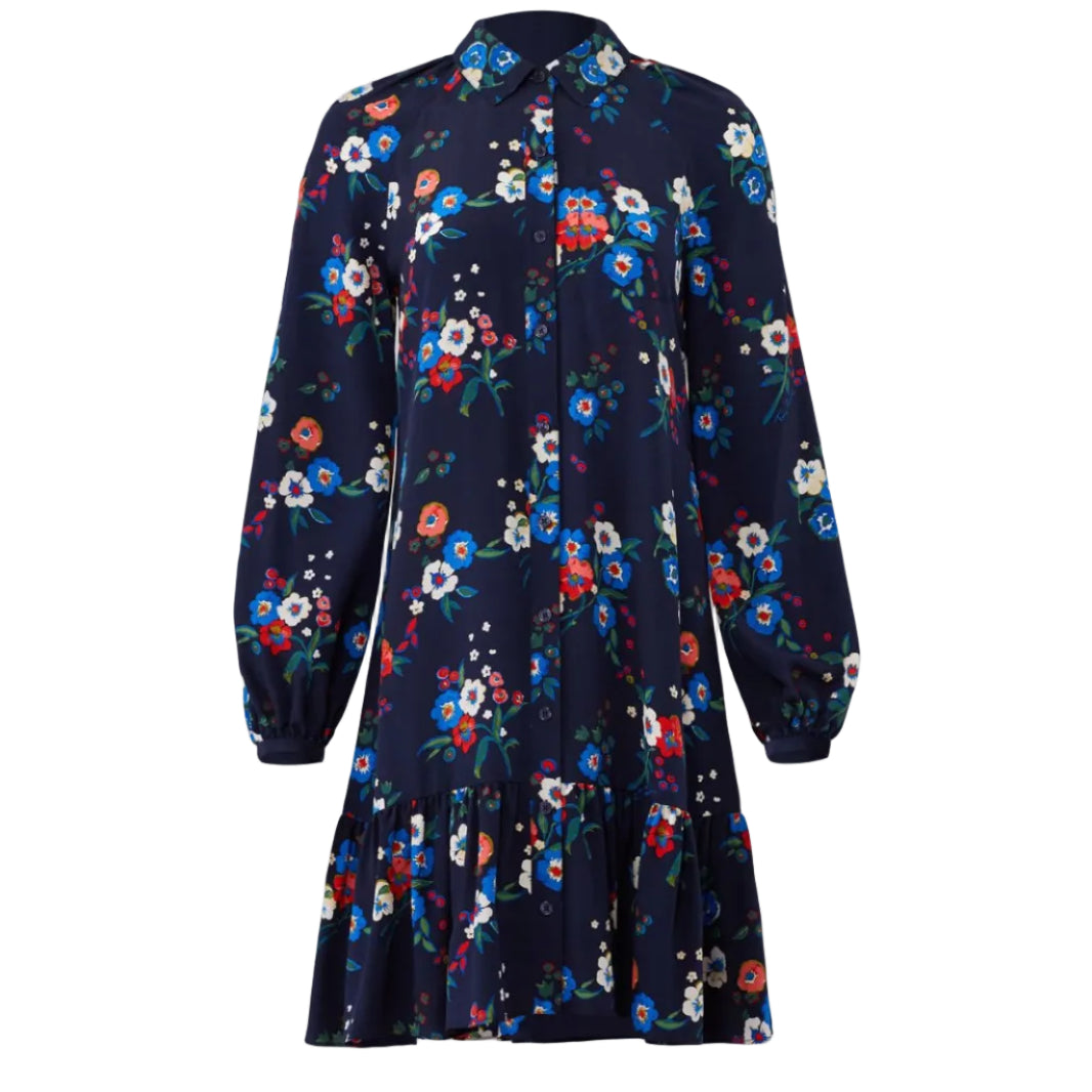 Vestido Tory Burch Estampado Floral Tam 36 Br