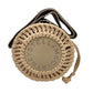 Bolsa Stella McCartney Woven Raffia Circle