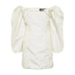 Vestido Jacquemus Manga Bufante Branco Tam 38 Br