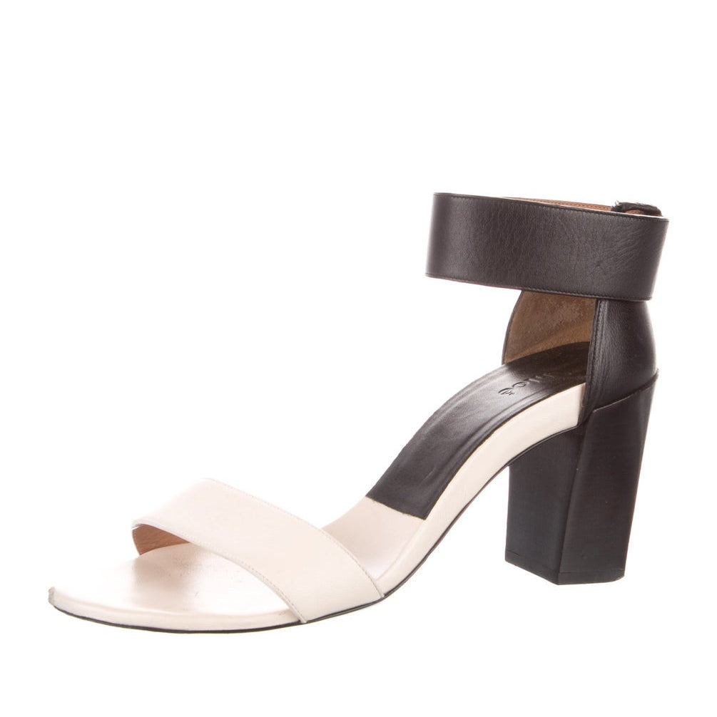 Sandália Chloe Off White e Preto Tam 37 Br