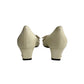 Sapato Valentino Couro Branco Tam 36,5 Br