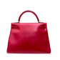 Bolsa Hermès Kelly Vermelha Ferragem Palladium 32