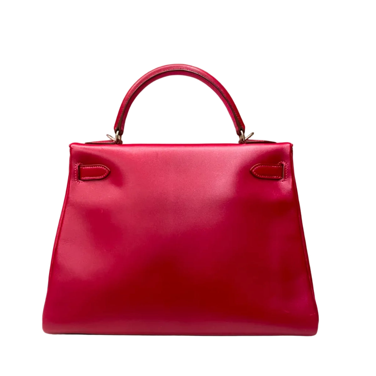 Bolsa Hermès Kelly Vermelha Ferragem Palladium 32