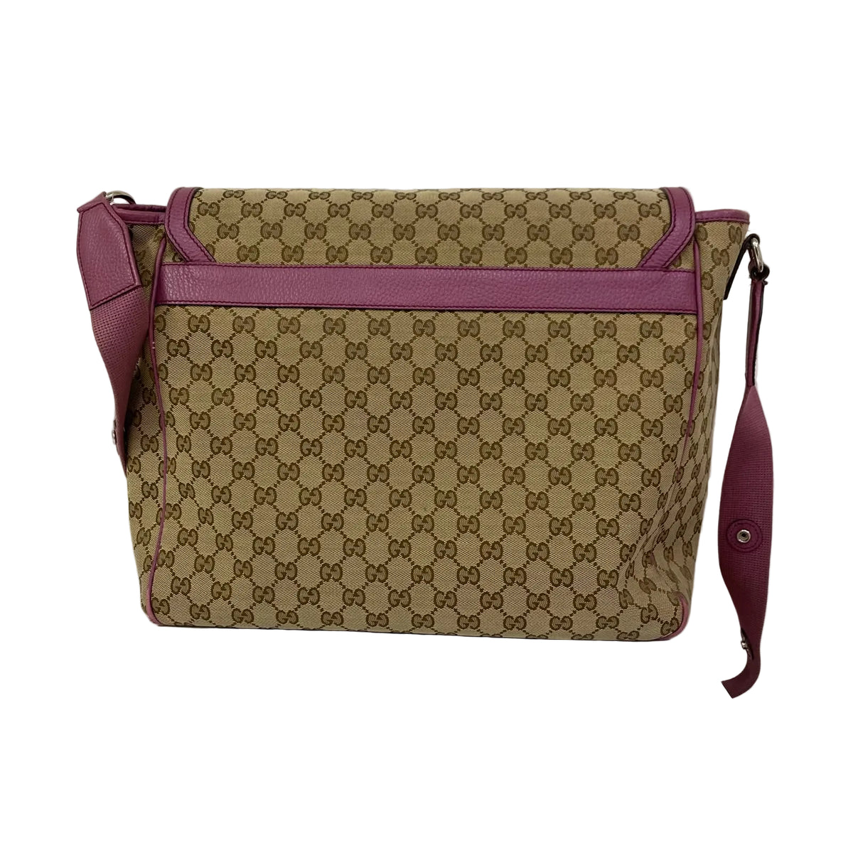 Bolsa Gucci GG Canvas Diaper Bag Rosa