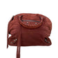 Bolsa Balenciaga Burgundy Suede