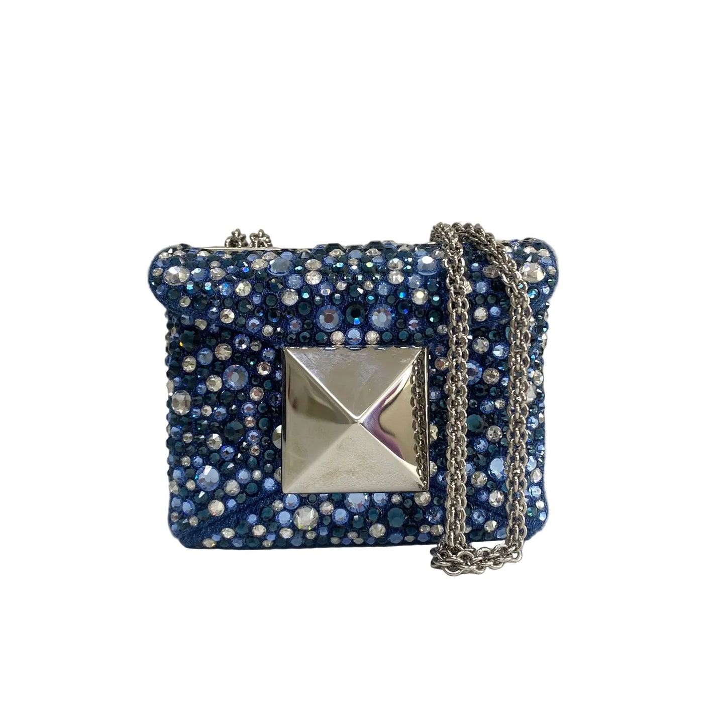 Bolsa Valentino One Stud Mini Azul