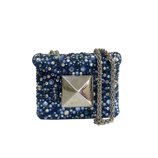 Bolsa Valentino One Stud Mini Azul