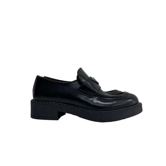 Mocassim Preta Preto Detelhe Logo Tam 37 Br