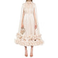 Vestido Ana Radu Bege Brilhante Tam 38 Br