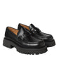 Mocassim Ferragamo Masculino Couro Preto Tam 39/40 Br